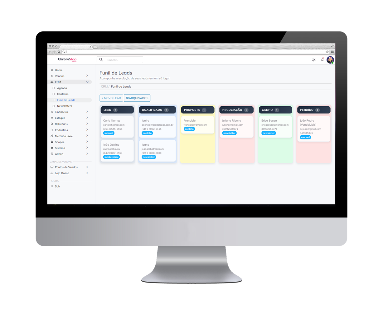 CRM ChronuShop